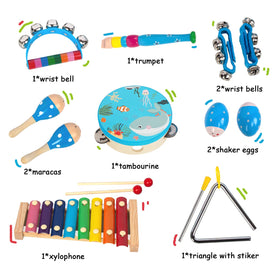KIDS TOYLAND wooden xylophone for bright, tactile musical discovery.