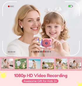 KIDWILL camera offers time-lapse and burst modes for creative storytelling.