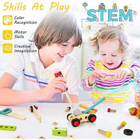 KidWILL wooden pliers, helps little builders explore gripping and coordination safely.