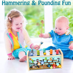 KIDWILL pop-up hamsters add surprise to fine motor skill practice.