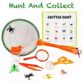 Kidz@Play bug containers for safe collecting and observing specimens.
