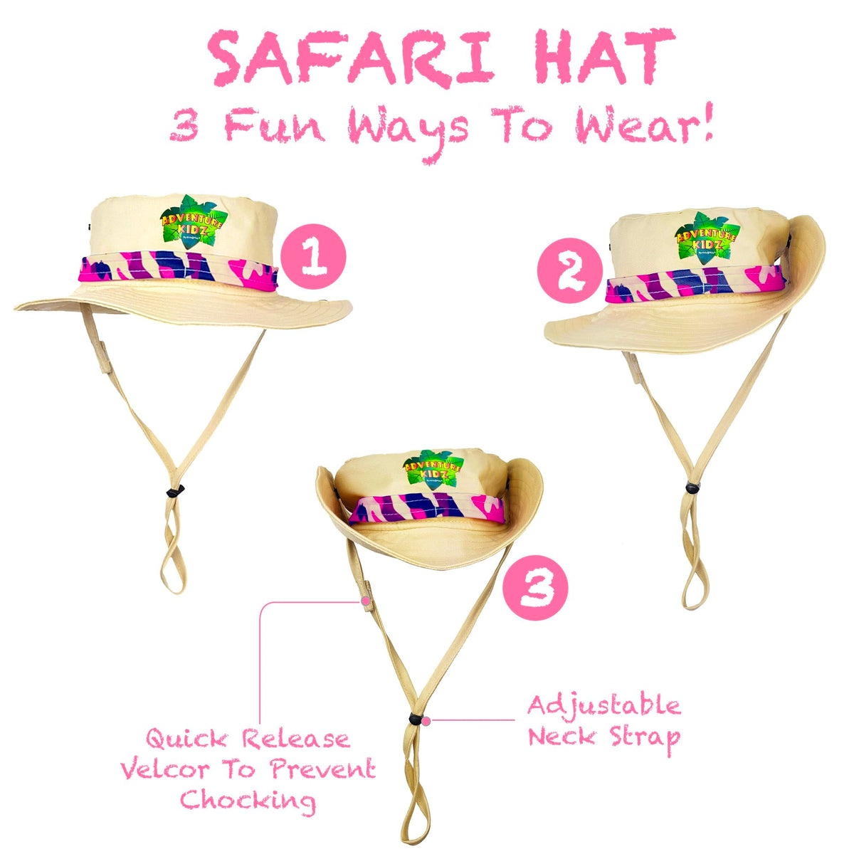 Kidz@Play packaging display of Safari Explorer Kit.