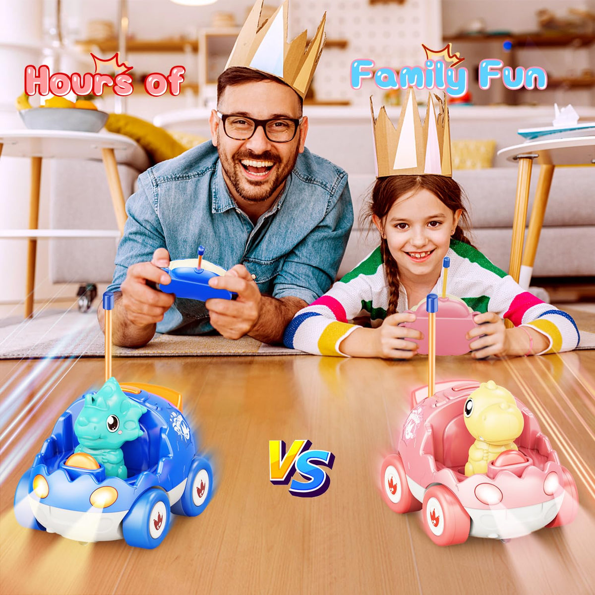 Kidz do dinosaur figures included and interchangeable for imaginative play.