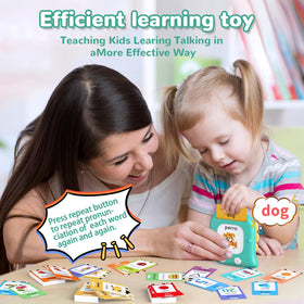 Kidzdo 520 durable flashcards designed for preschool learning.
