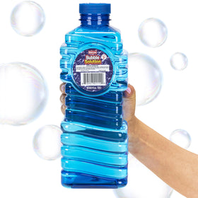 Kidzlane bubbles solution refill, pour-ready bottle for quick outdoor fun