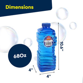 Kidzlane bubble solution refill ready-to-use for instant bubble play