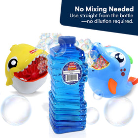 Kidzlane bubble solution refill toddler-friendly fun for ages 3 and up