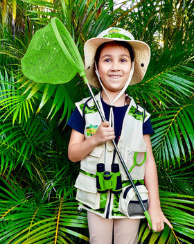 Kidz@Play Safari Kidz kit showcases washable fabric for easy cleanup.