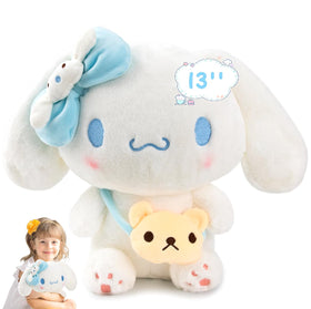 KIEAL 13in plush toy dog pose: soft cuddle for kids