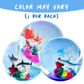 Kiedle Big Ocean with floating coral rock fish interior for visual relaxation.
