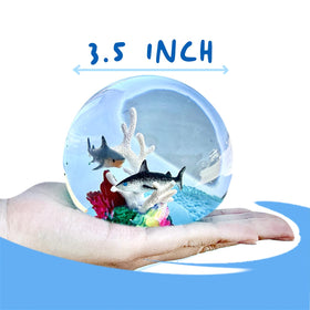 Kiedle Big Ocean stress ball silicone exterior for silent, soothing squeezes.
