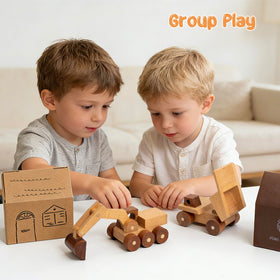 Kienvy gift box with cognitive card included for educational gift packaging
