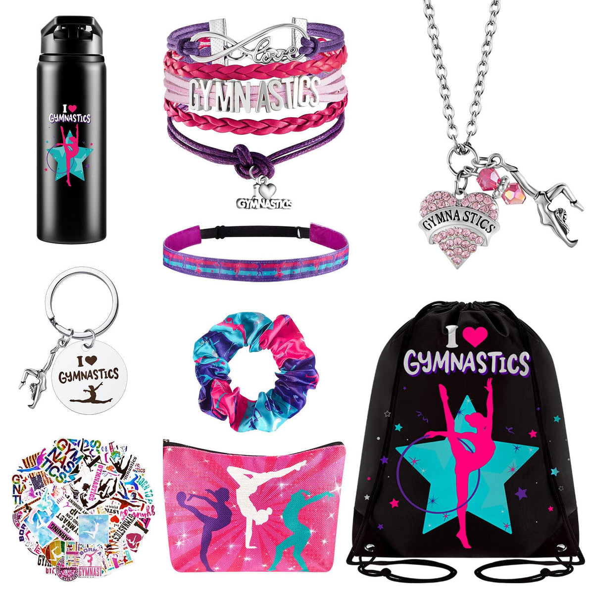 Kigeli gymnastics gift set with bag and accessories for gym use