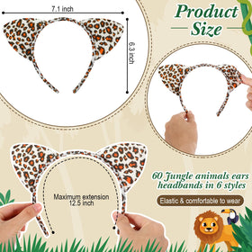 Kigeli safari headbands with flexible wire for easy shaping and durable wear