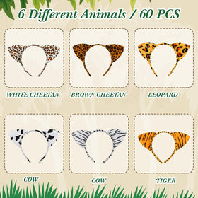 Kigeli jungle headbands as versatile party favors for celebrations and photo moments