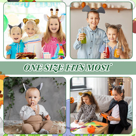 Kigeli headbands fit both kids and adults for party wear.