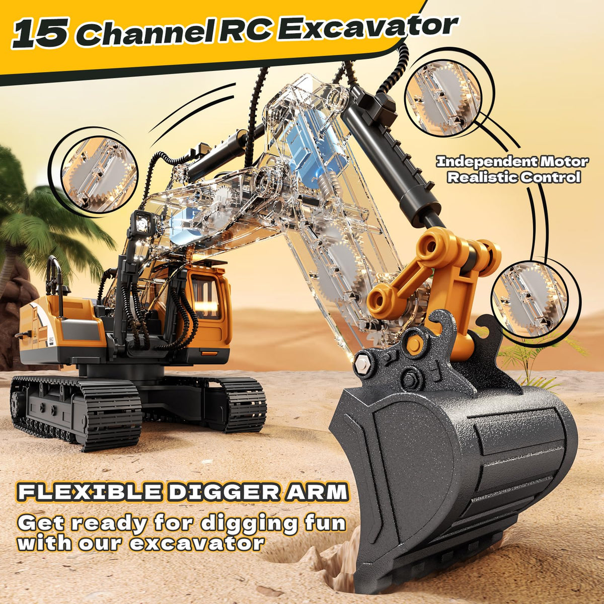 Kigwux excavator cab 680-degree rotation enables full-range construction action