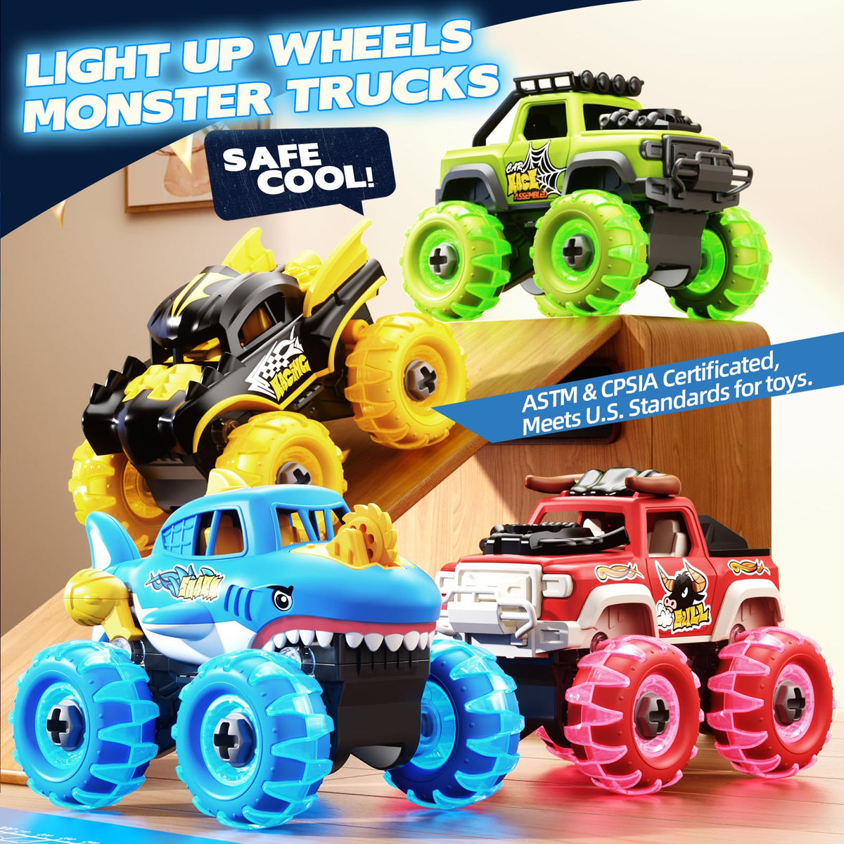 Kigwux safe construction toys meet ASTM and CPSIA standards