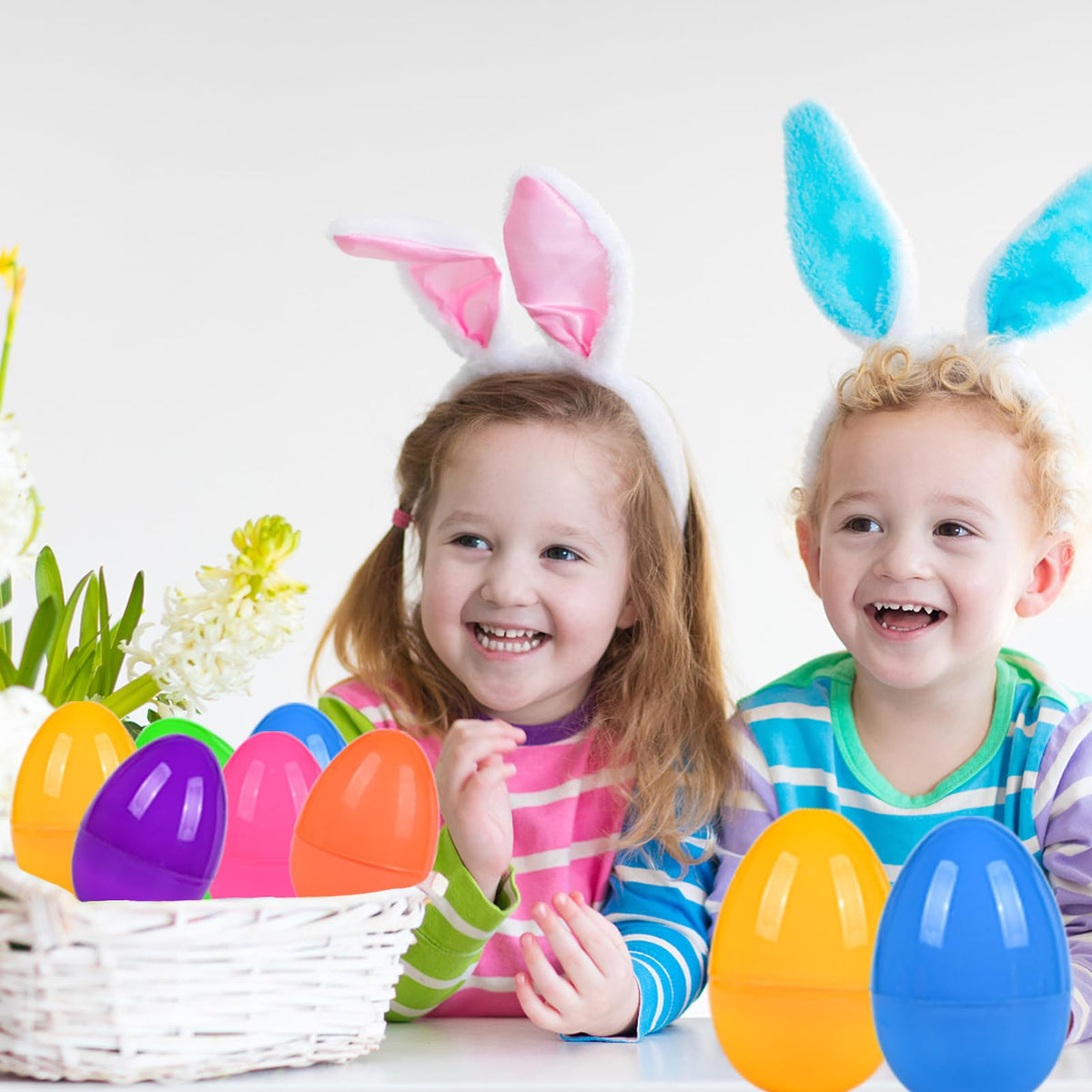 Kijamilee 6-inch fillable purple Easter egg for gifting and decoration