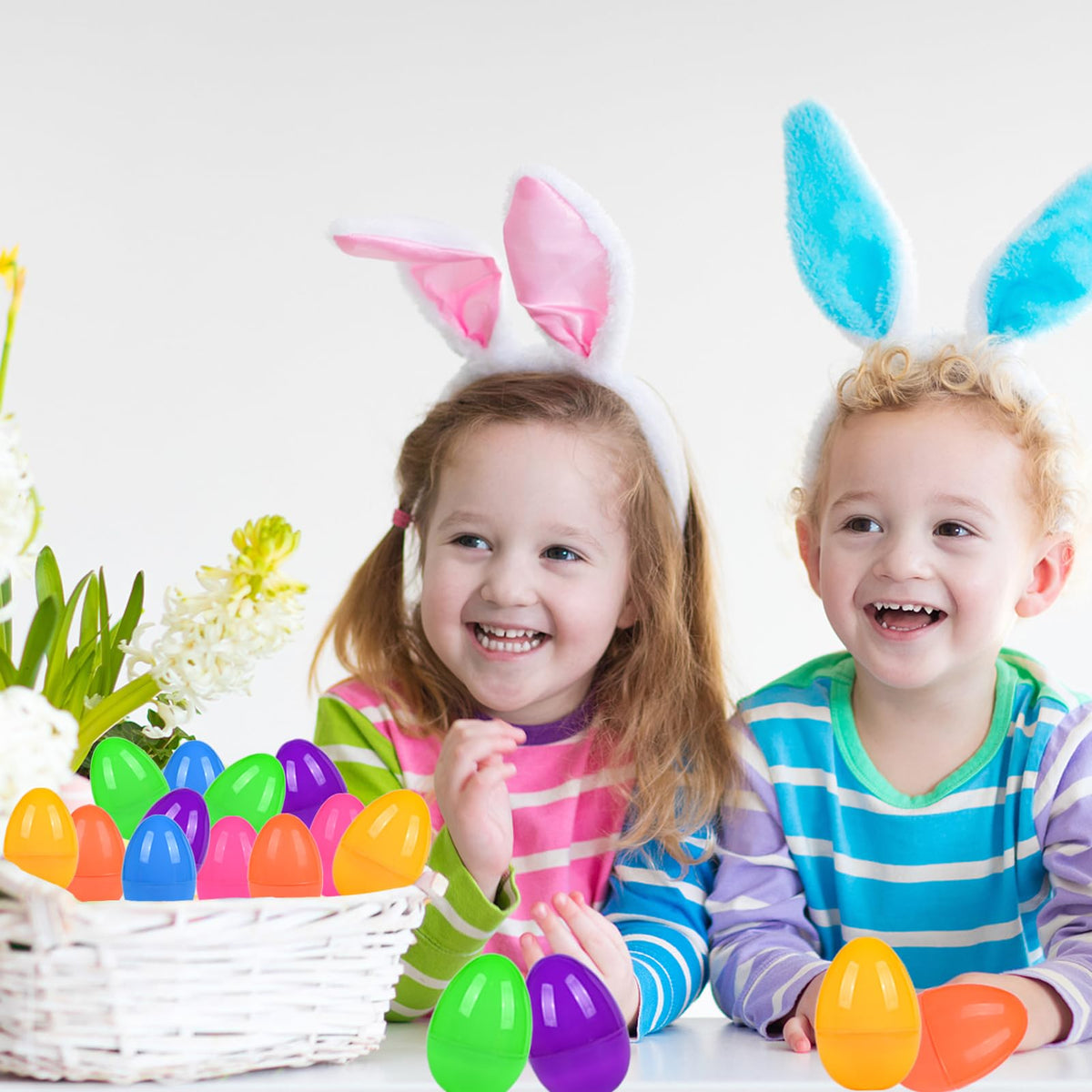 Kijamilee violet eggs ideal for Easter décor and surprise giveaways.