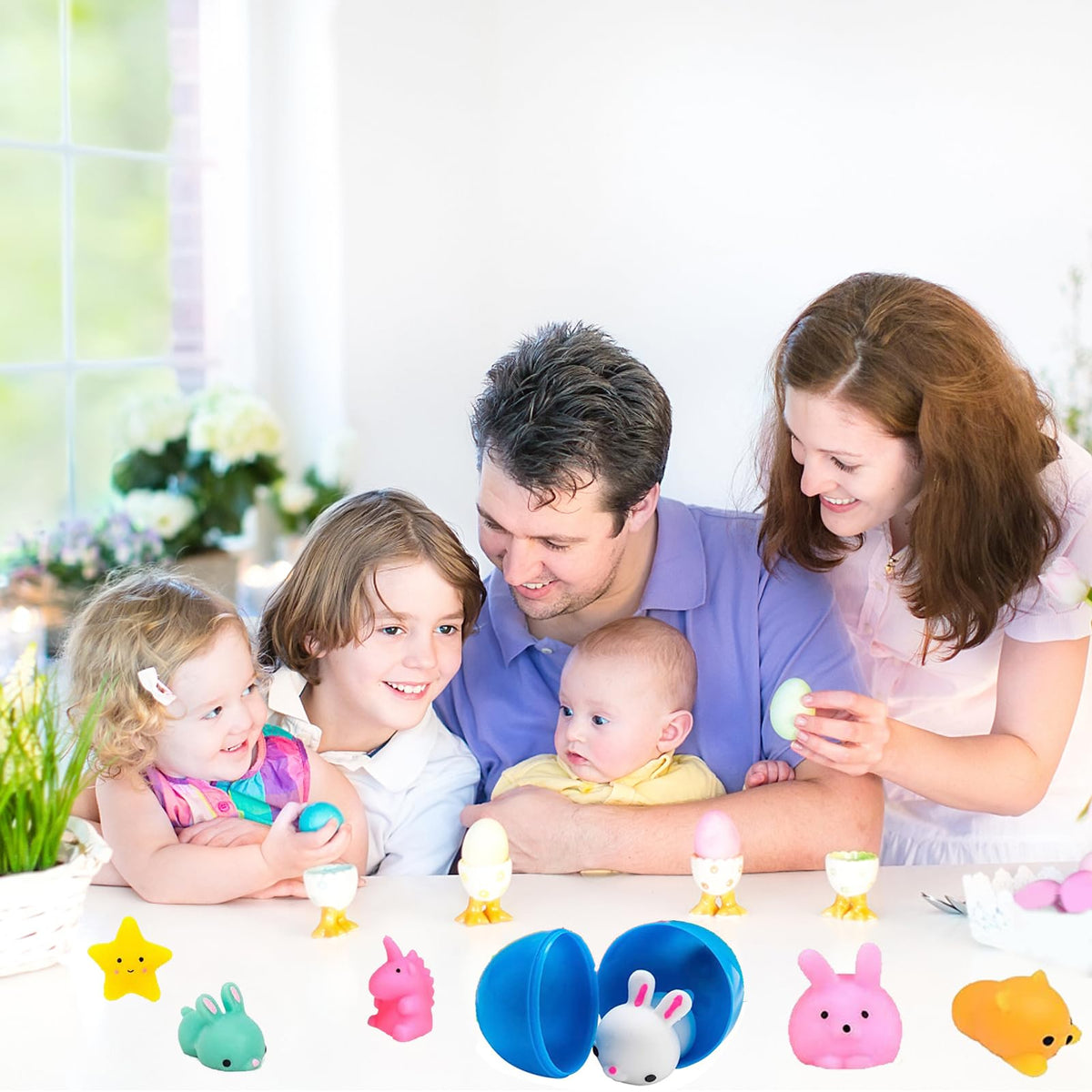 Kijamilee kawaii cat squishy for kids' imaginative play