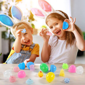 Kijamilee sturdy plastic egg shells designed for safe reuse