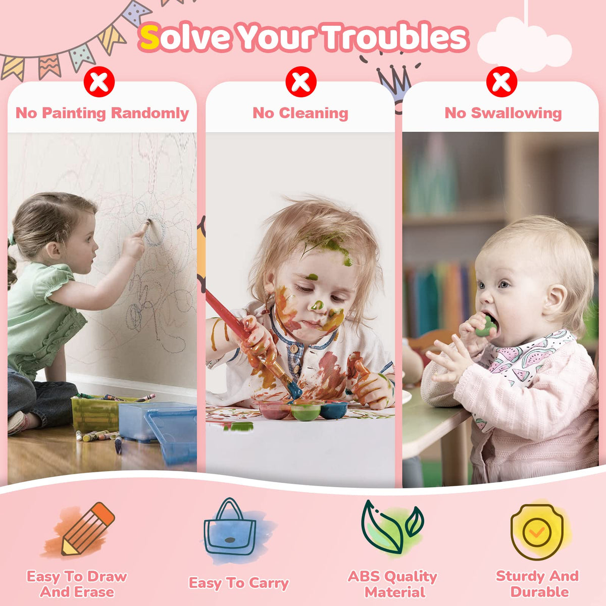 Kikidex learning board color recognition setup aids early learning.