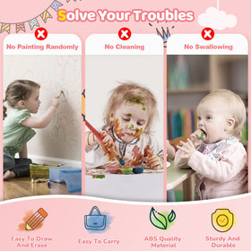 Kikidex learning board color recognition setup aids early learning.