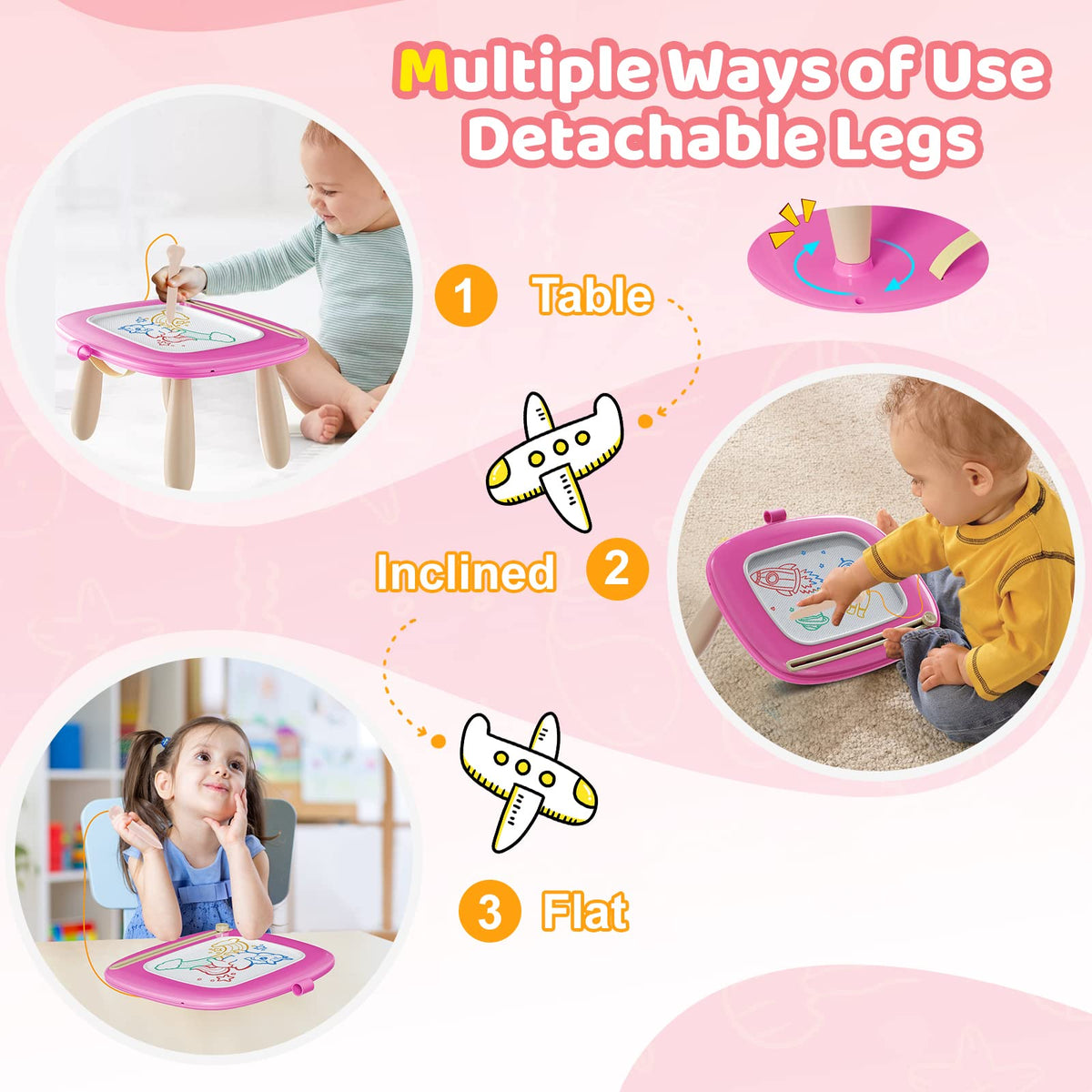 Kikidex safe ABS material Rose — non-toxic and BPA-free toy