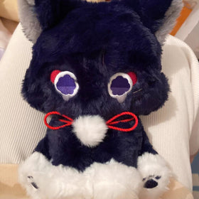 KILA MILA anime cat plush pillow-use, ideal as a lumbar support and cozy companion.