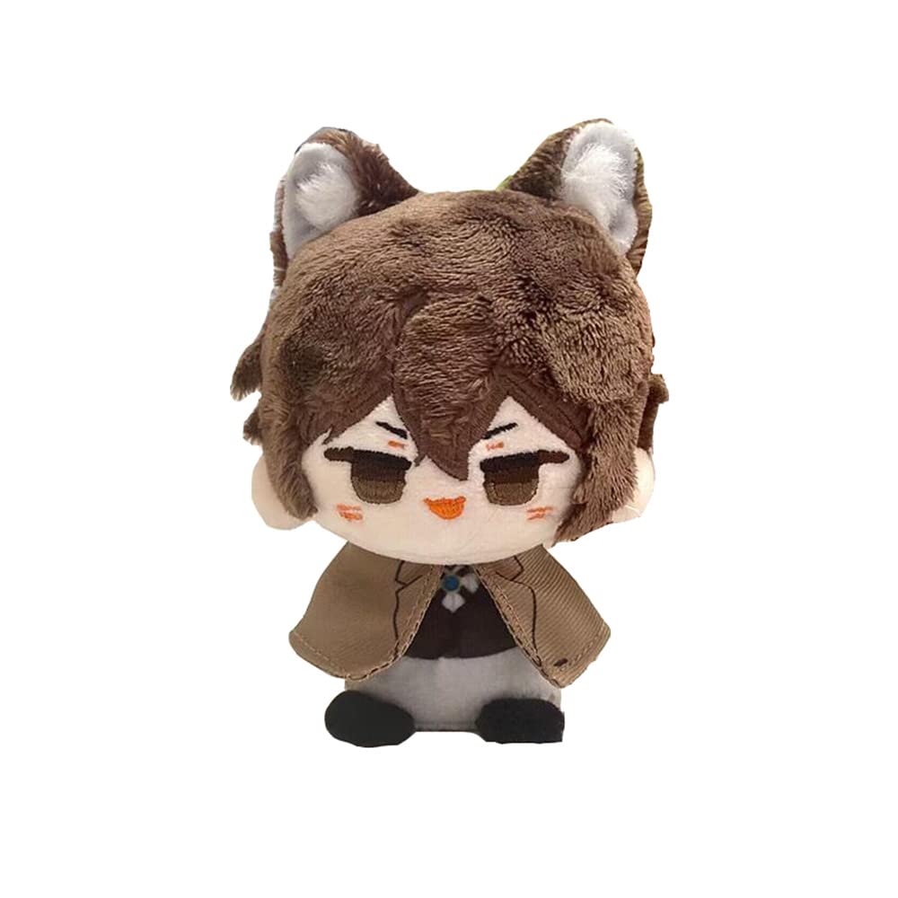 KILA MILA anime plush doll keychain, soft texture for bag or keys