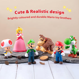Kilative Mario Bros complete character set for recreating scenes.