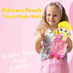 KILATIVE Princess Peach plush hug-friendly design ideal for bedtime