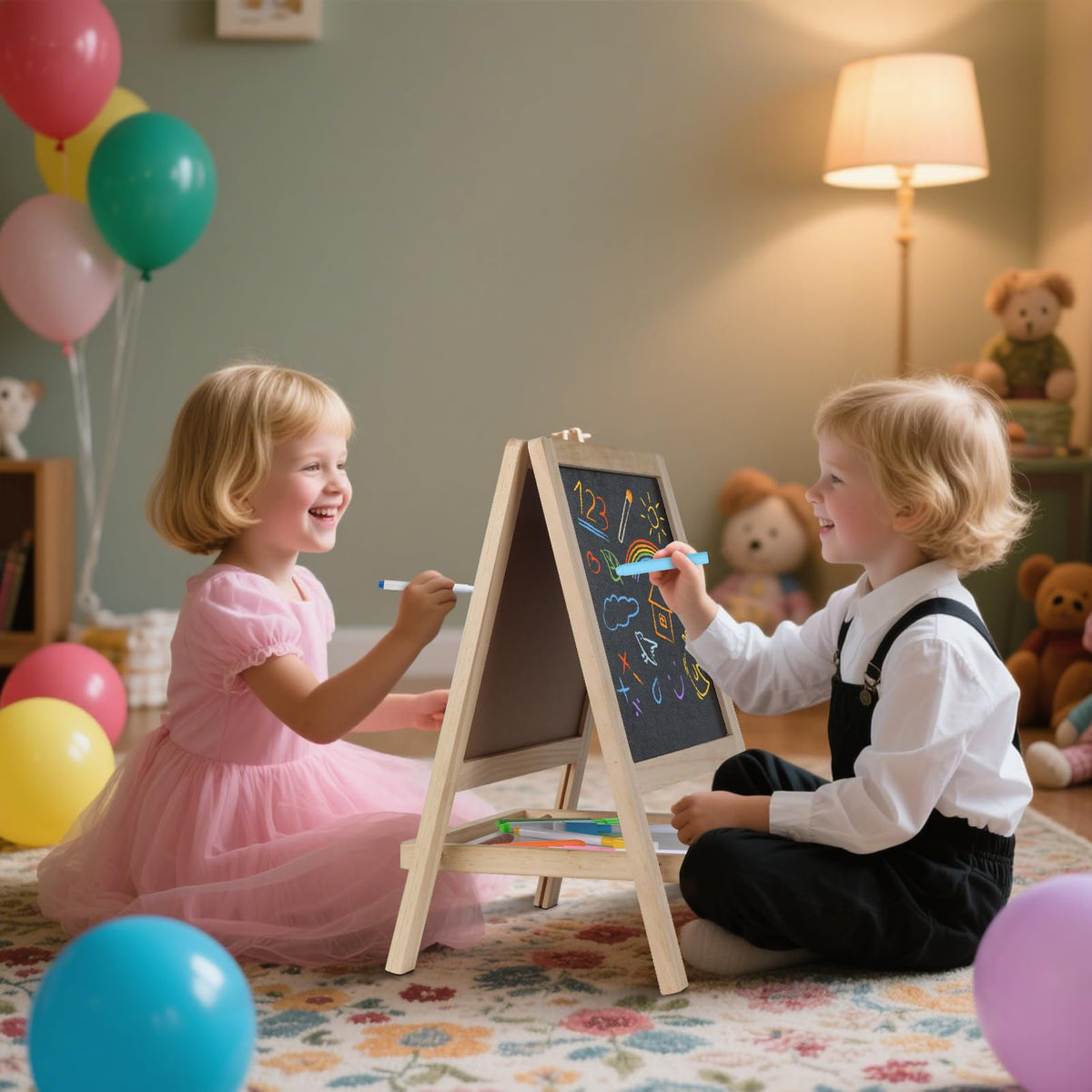 Kileubuto flashcards and puzzles enhance counting and shape recognition during learning.