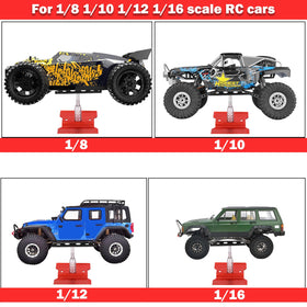 Kimapeso adjustable RC stand raises work height for comfort.