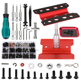 Kimapeso RC repair stand with 360-degree rotation for easy access.