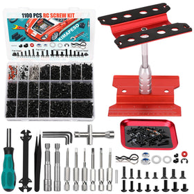 Kimapeso RC repair work stand provides stable support for maintenance sessions.