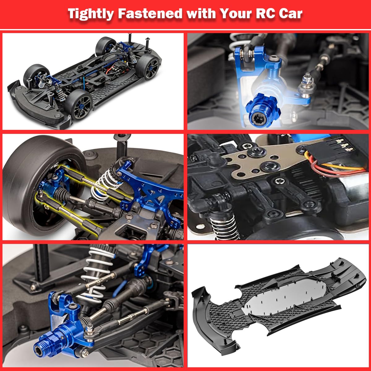 Kimapeso universal RC screws kit covers varied sizes for many models.
