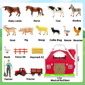 Kimicare farmer figure playset supports role-play and daily routines.