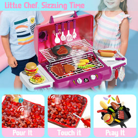 Kimicare grill with 60+ accessories supports creative meal prep.