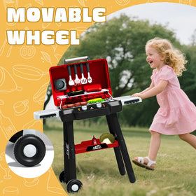 Kimicare accessories and toy foods expand creative barbecue play.