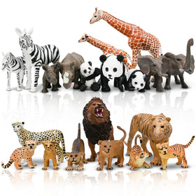 Kimicare safari elephant figurine for imaginative play and early learning