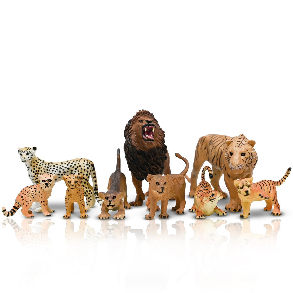Kimicare safari hippo figurine adds fun, tactile zoo scene play