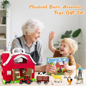 Kimicare travel-friendly farm playset for kids on the go.