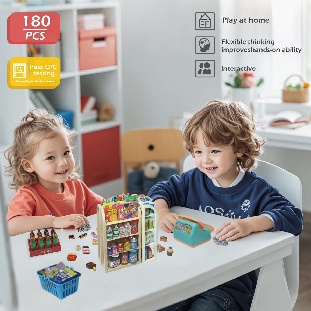 Kimo bread box adds bakery display detail to playtime scenarios.