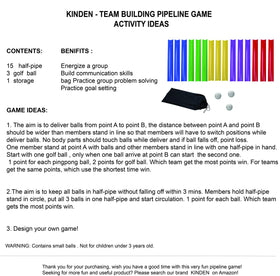 KINDEN 15-Pipe Pipeline teams in action demonstrates coordinated effort