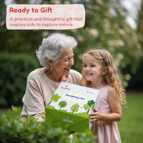 Kinderific watering can, 22 oz, ideal for small hands to water plants.