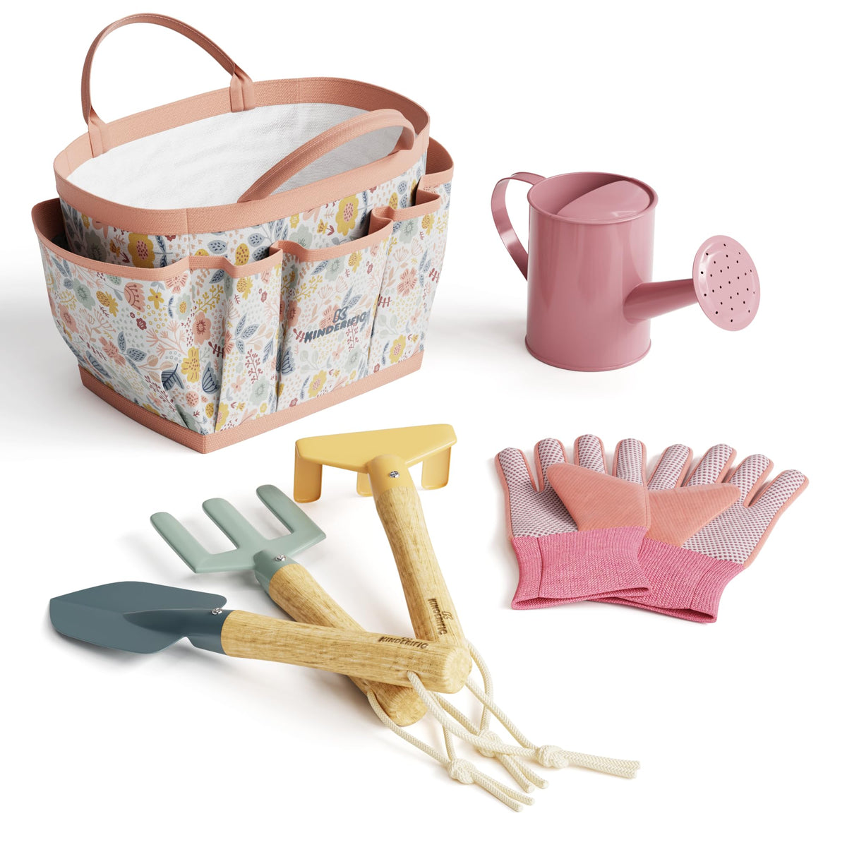 Kinderific spade appears light and safe for beginner dig activities.
