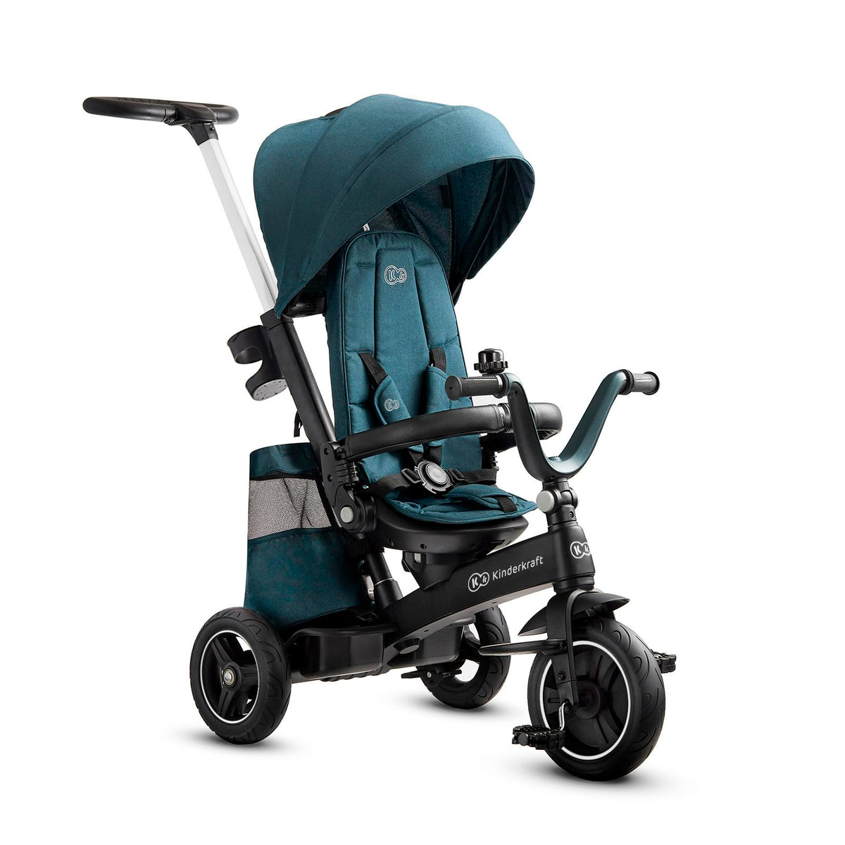 Kinderkraft EASYTWIST 5-in-1 configurations adapt as your child grows from infant to toddler