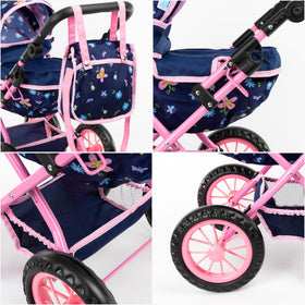 Kinderplay stylish pushchair modern design sparks imaginative caregiving